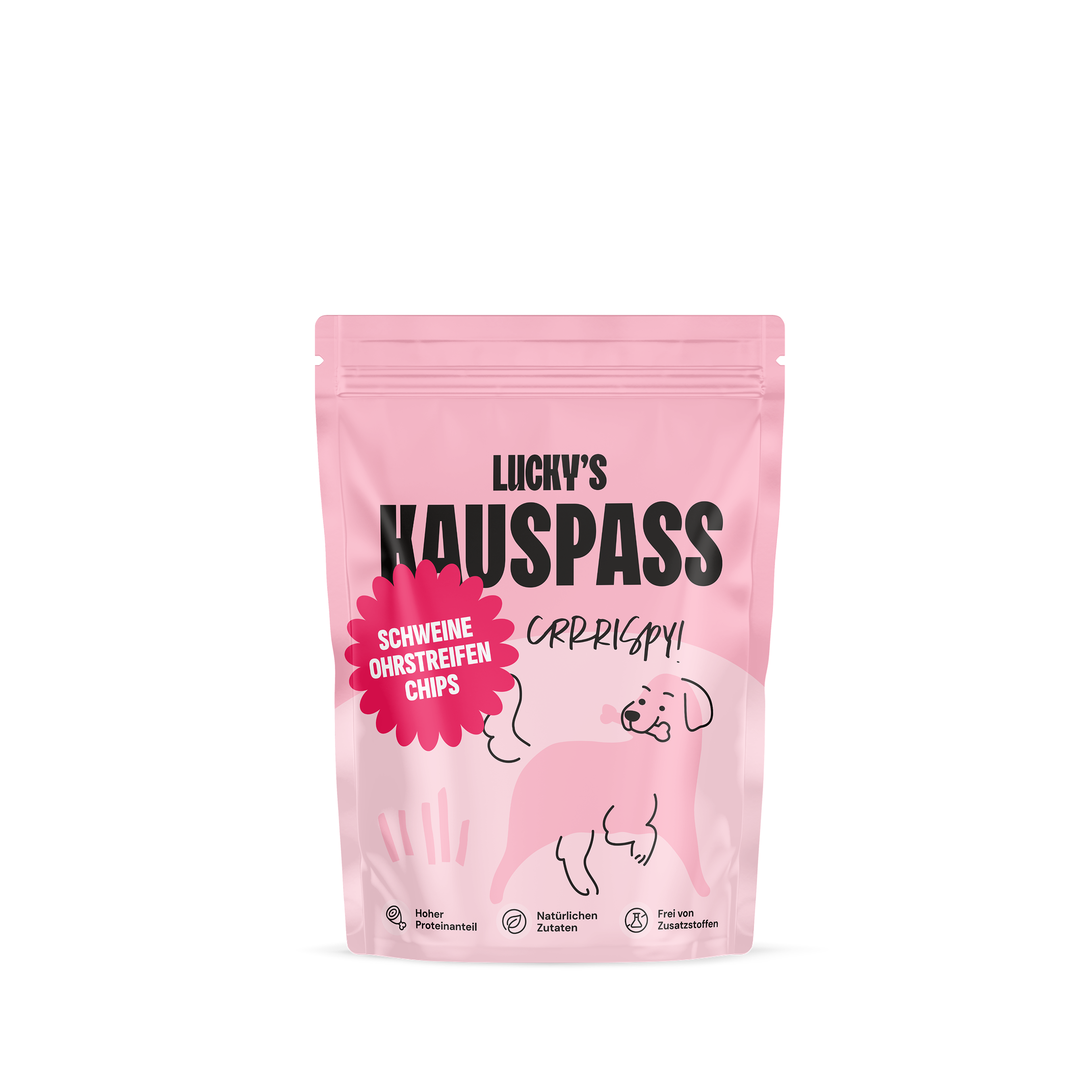 Schweine Ohr Streifen Chips