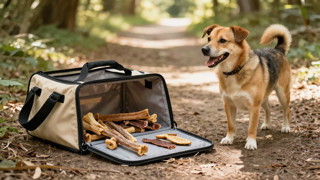 Hundesnack für unterwegs: 5 Kausnacks für jede Hundetasche