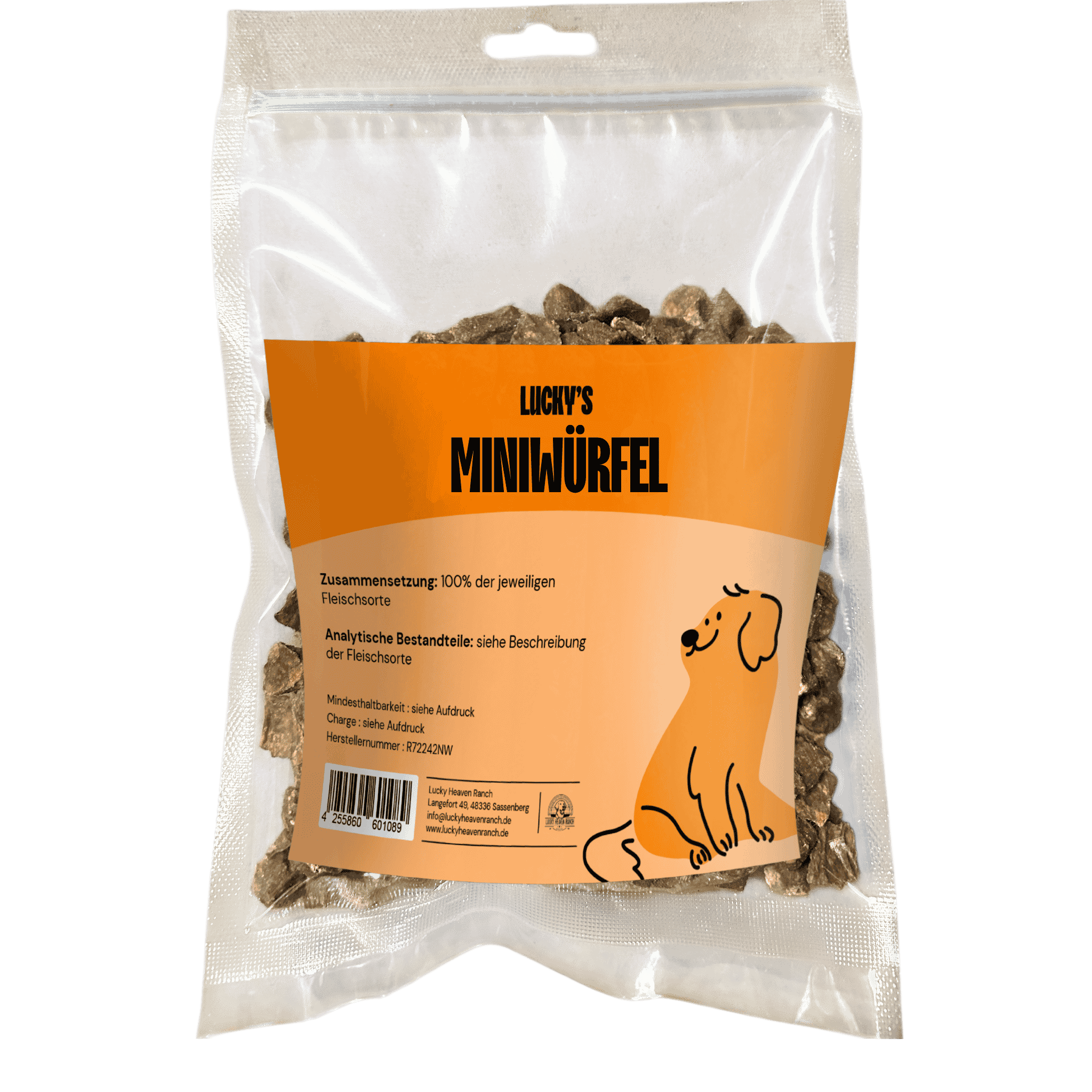 Enten Miniwürfel Hunde-Leckerli 