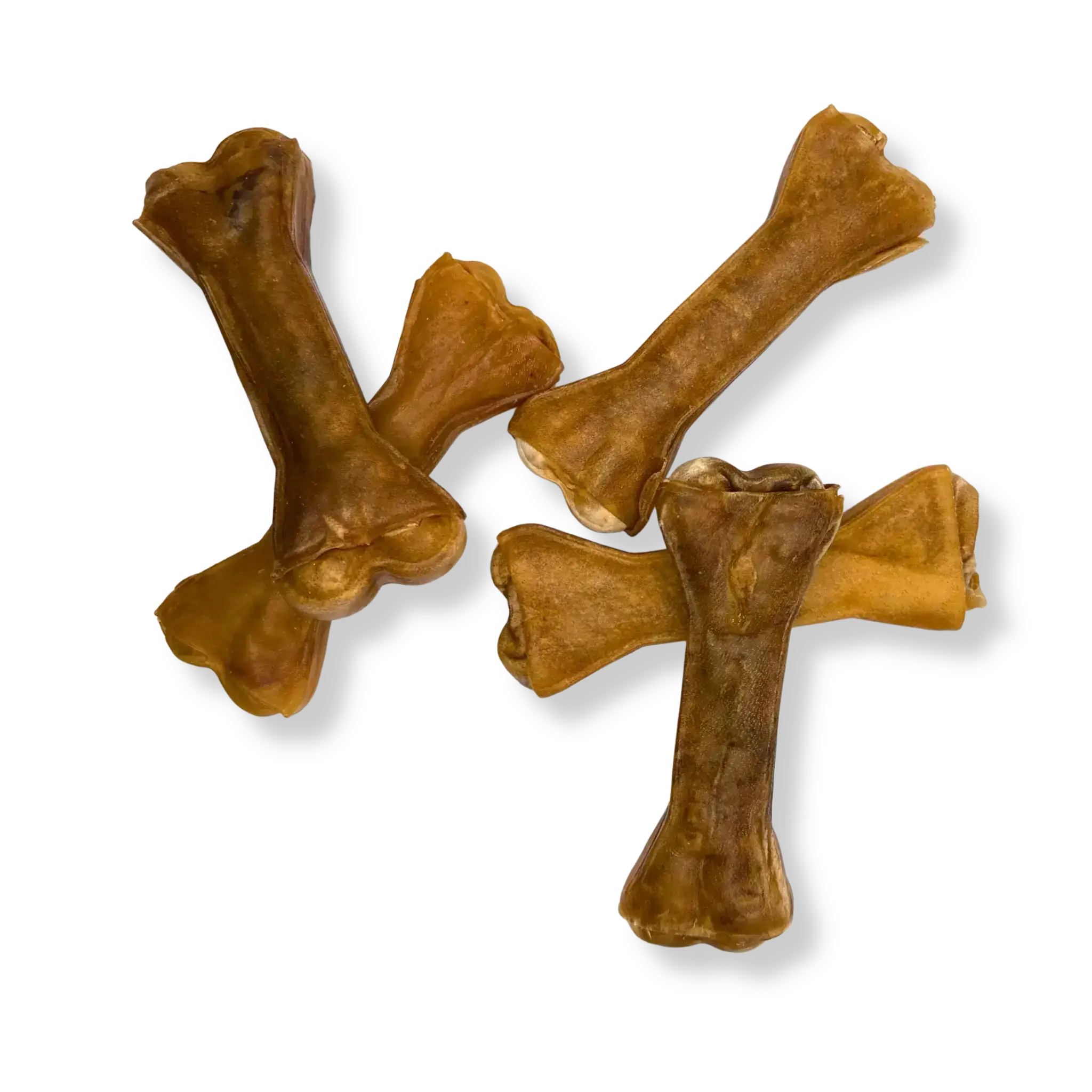 Hirschhautknochen Pur 12cm – Natur-Kausnack für Hunde