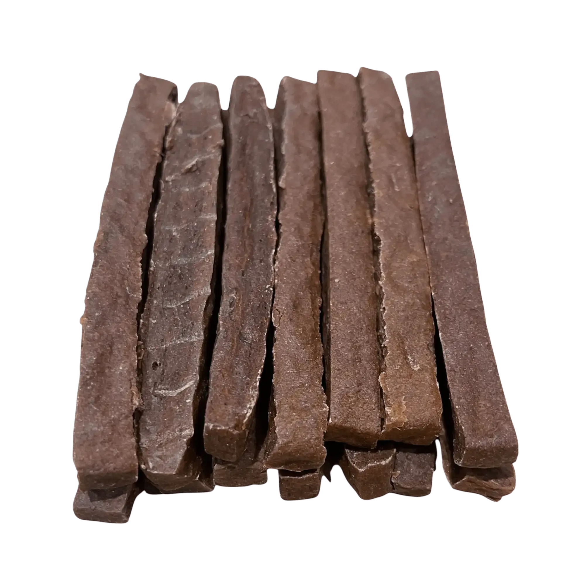 Rinderdörrfleischsticks – Leckerli für Hunde, proteinreiche Snacks aus hochwertigem, getrocknetem Schlundfleisch.