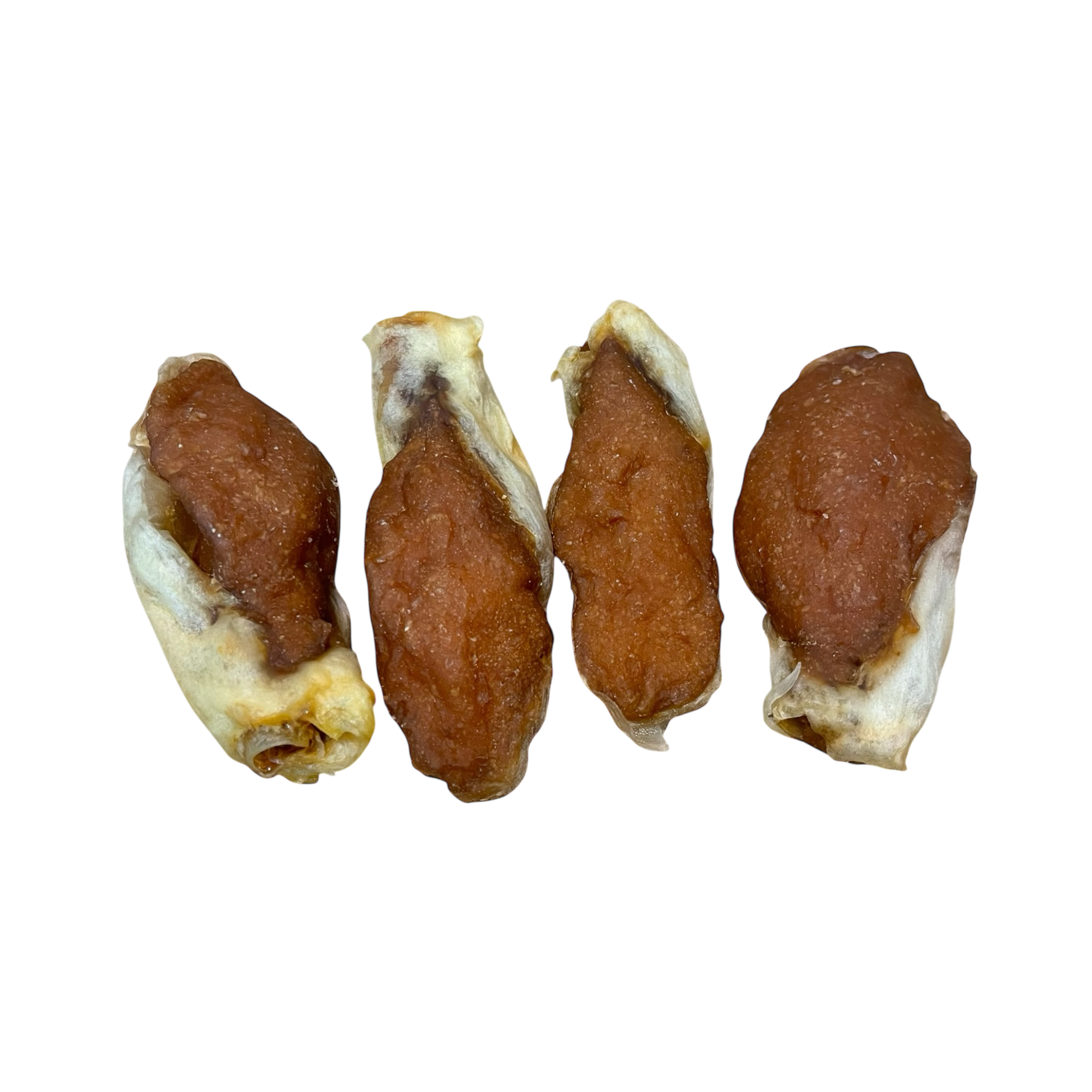 Kaninchen-Ohren gefüllt mit Huhn