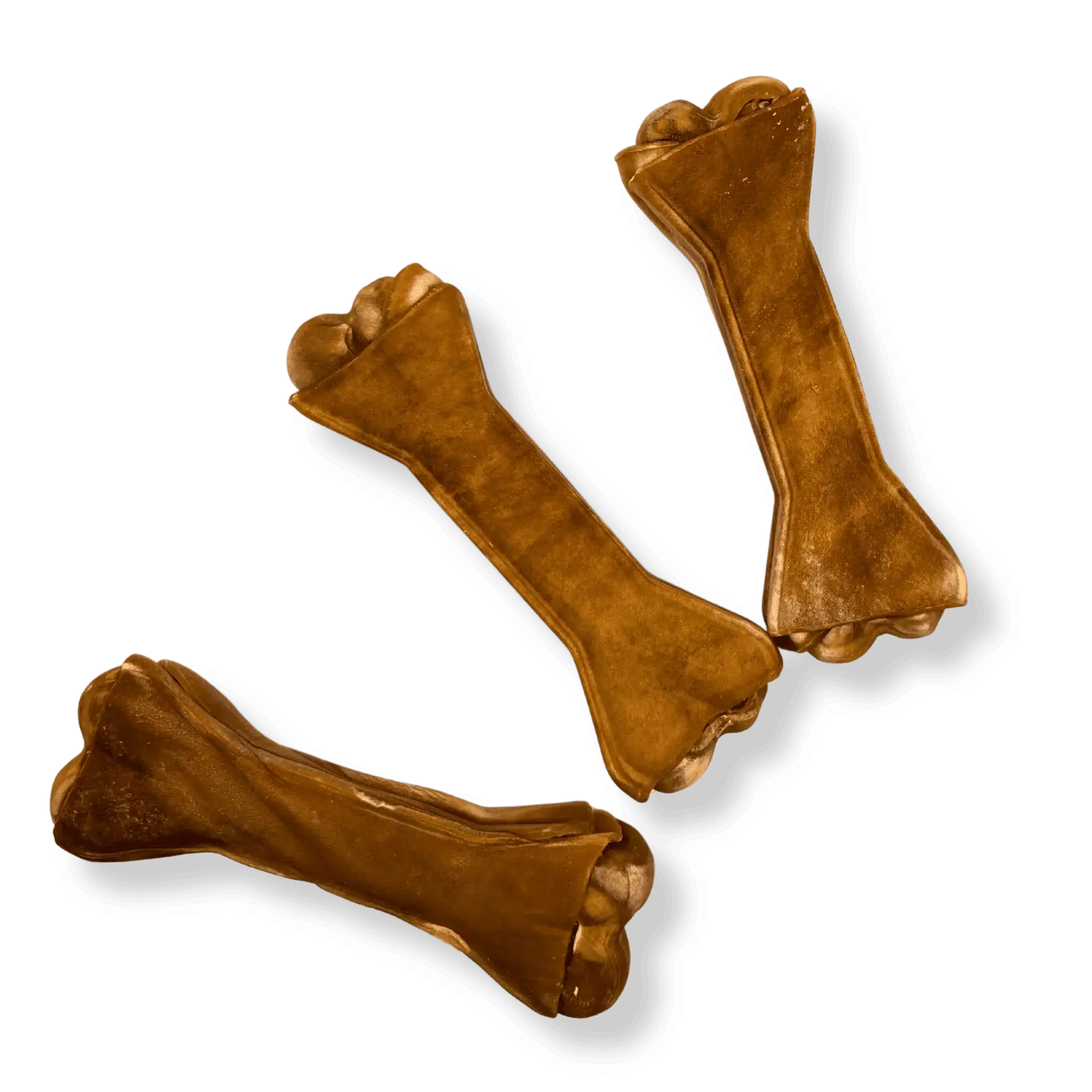 Pferdehaut Kauknochen Pur 12cm – Hypoallergene Snacks für Hunde vom Pferd aus Deutschland 