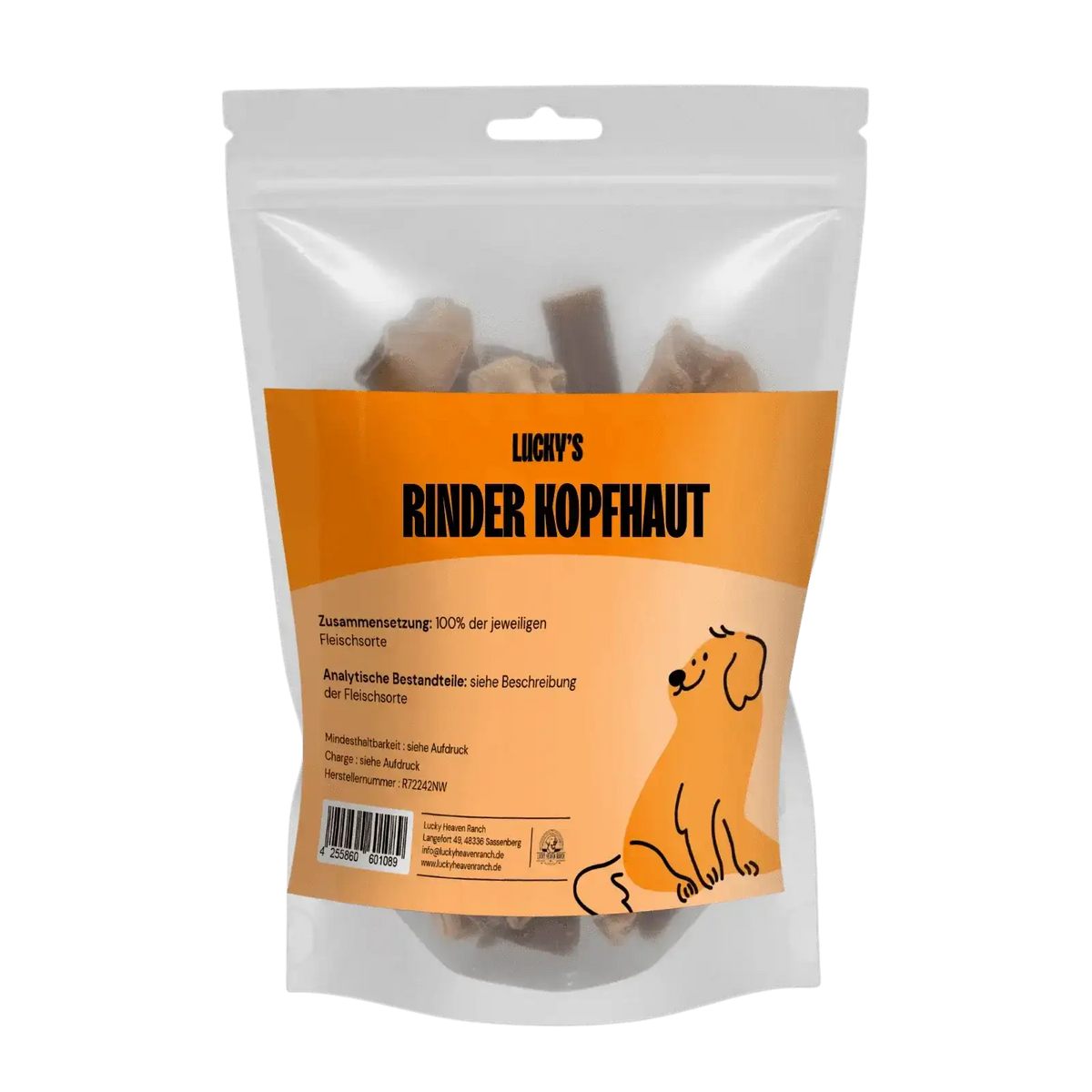 Originalverpackung Rinderfhaut 