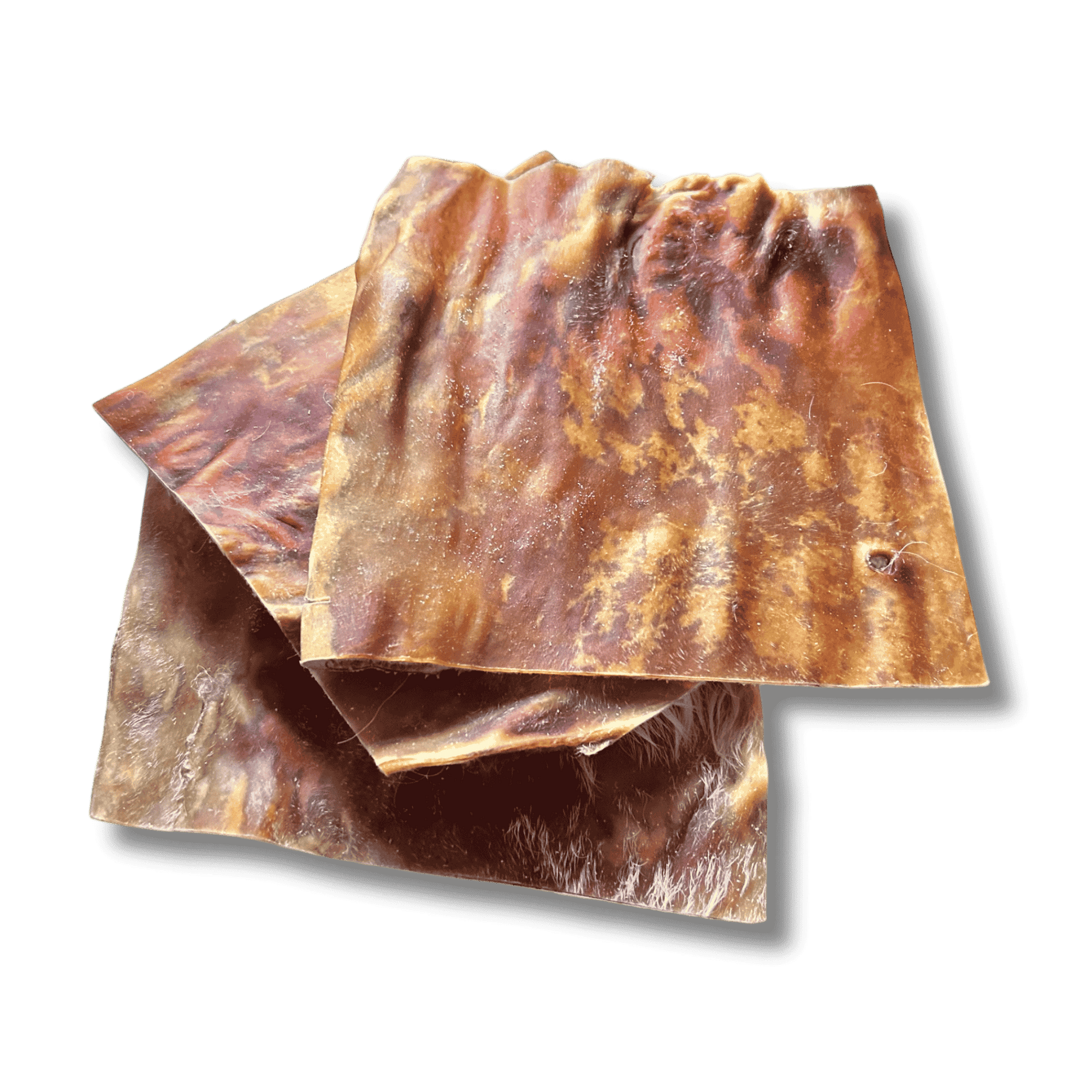 Rinderhautplatte XL Hunde Kauartikel in 20x20cm 