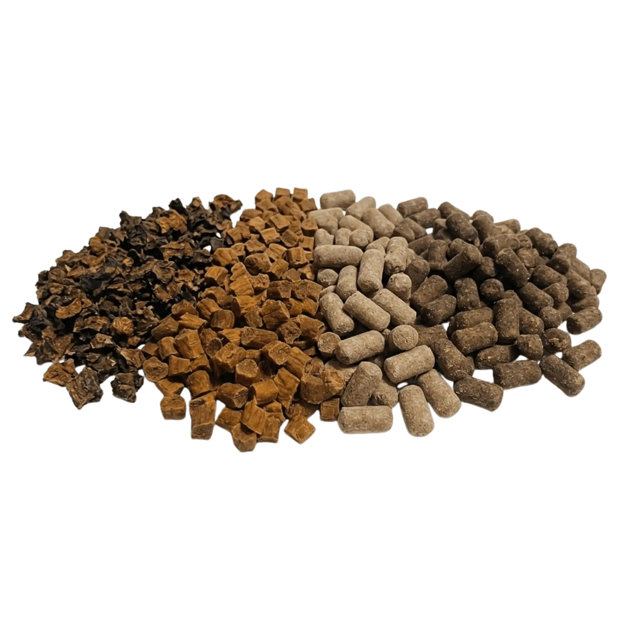 Trainings-Leckerli-Bundle mit verschiedenen Snacks für Hundetraining in unterschiedlichen Farben und Konsistenzen.