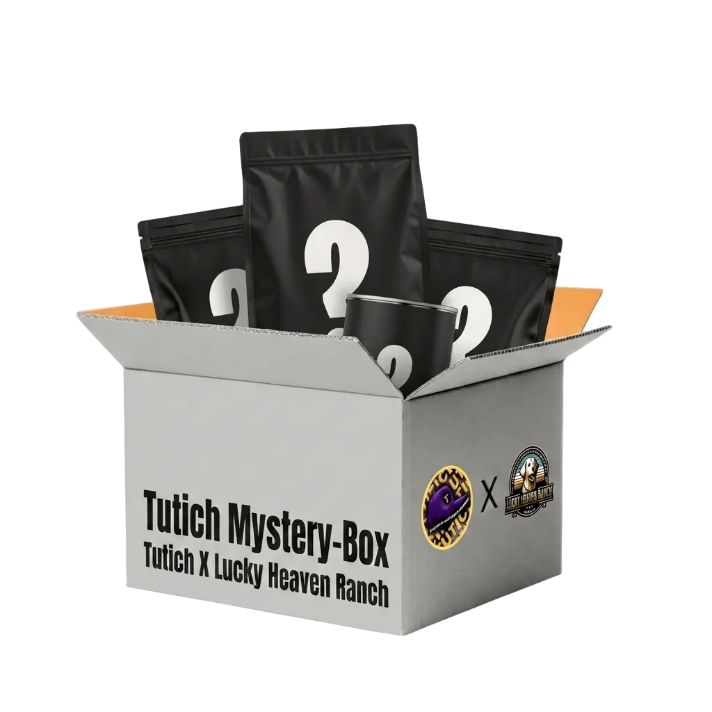 Mysterybox der Lucky Heaven Ranch in zusammenarbeit mit Tutich- Fan-box