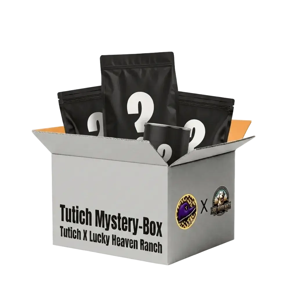 Mysterybox der Lucky Heaven Ranch in zusammenarbeit mit Tutich- Fan-box