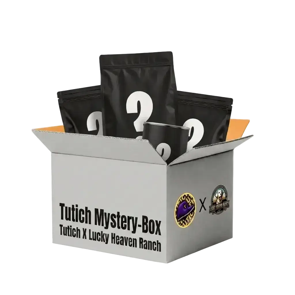 Mysterybox der Lucky Heaven Ranch in zusammenarbeit mit Tutich- Fan-box