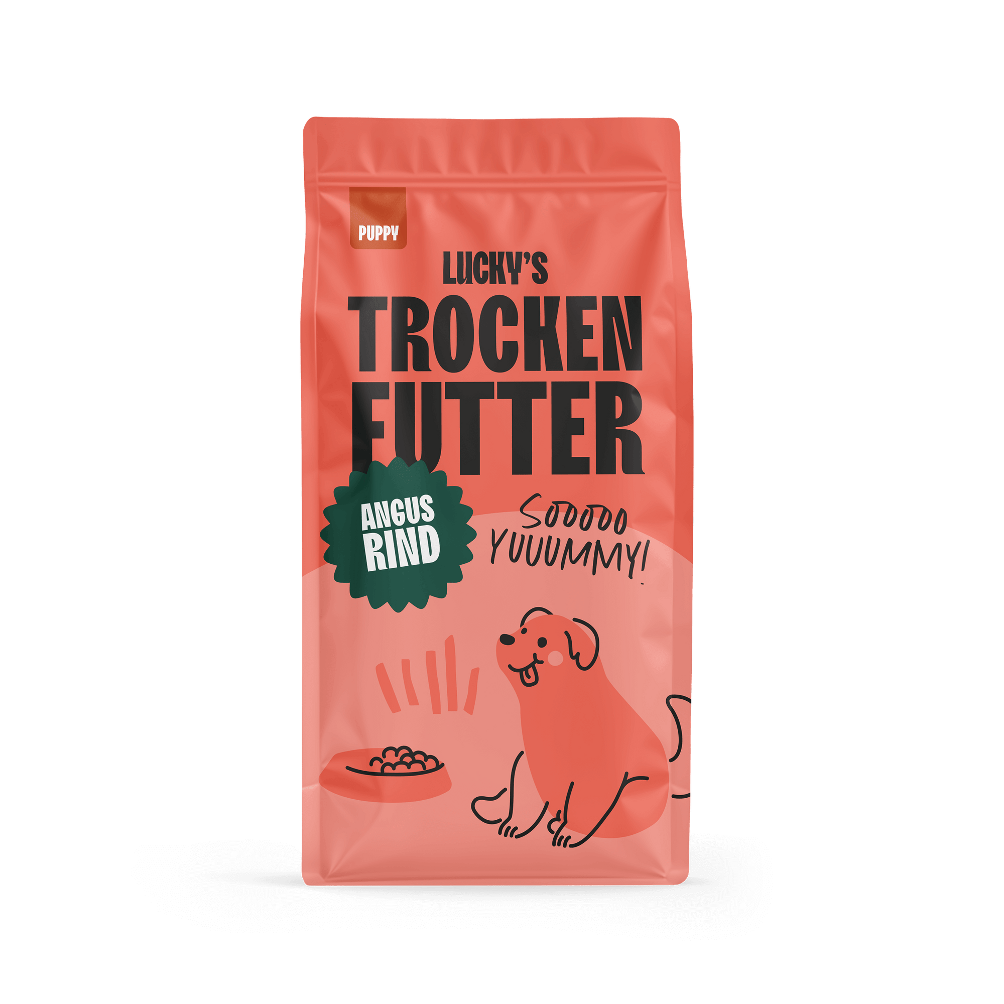 Angus Rind – Mit Karotte,grünen Bohnen,Gemüse| Welpenfutter in einer ansprechenden Verpackung.