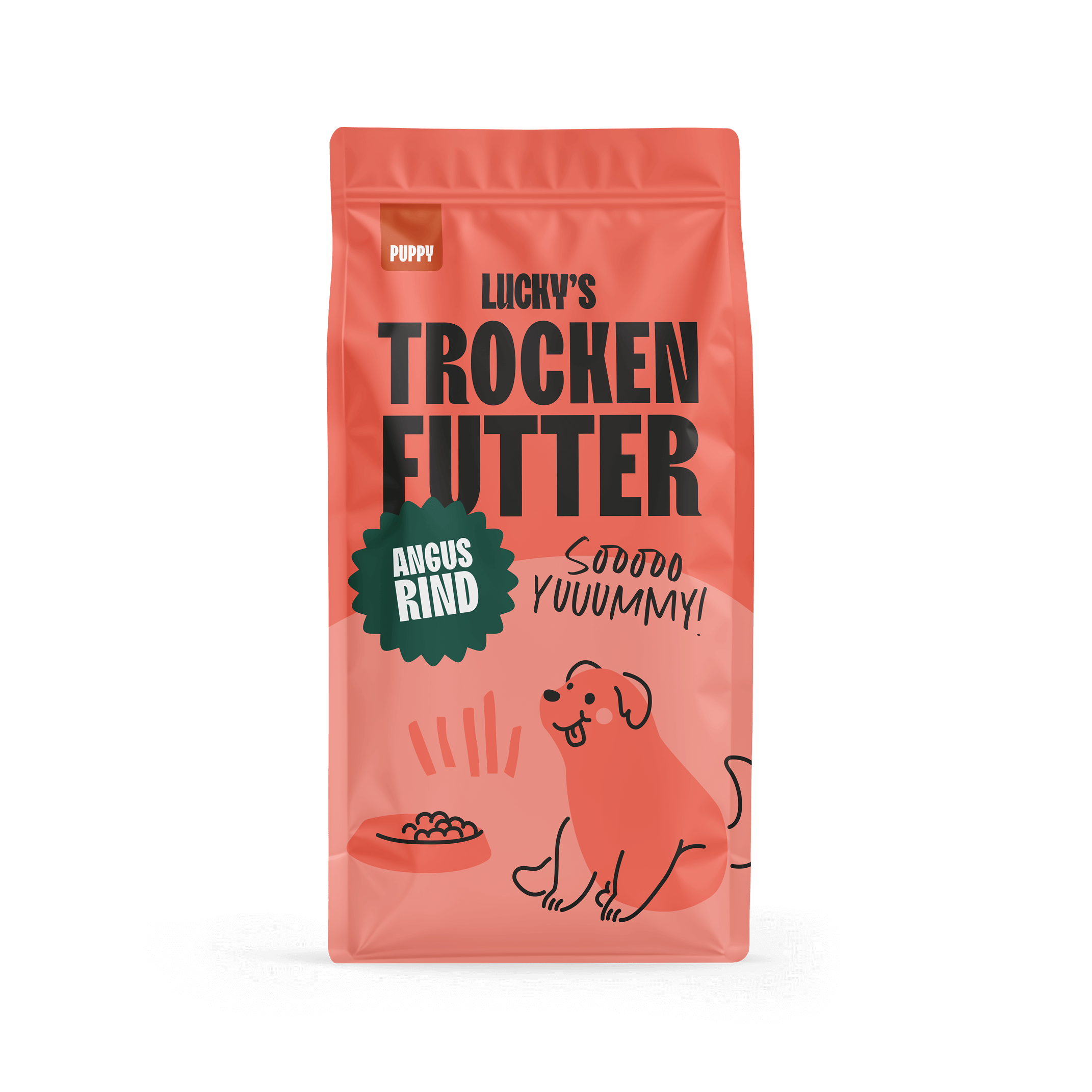 Angus Rind – Mit Karotte,grünen Bohnen,Gemüse| Welpenfutter in einer ansprechenden Verpackung.