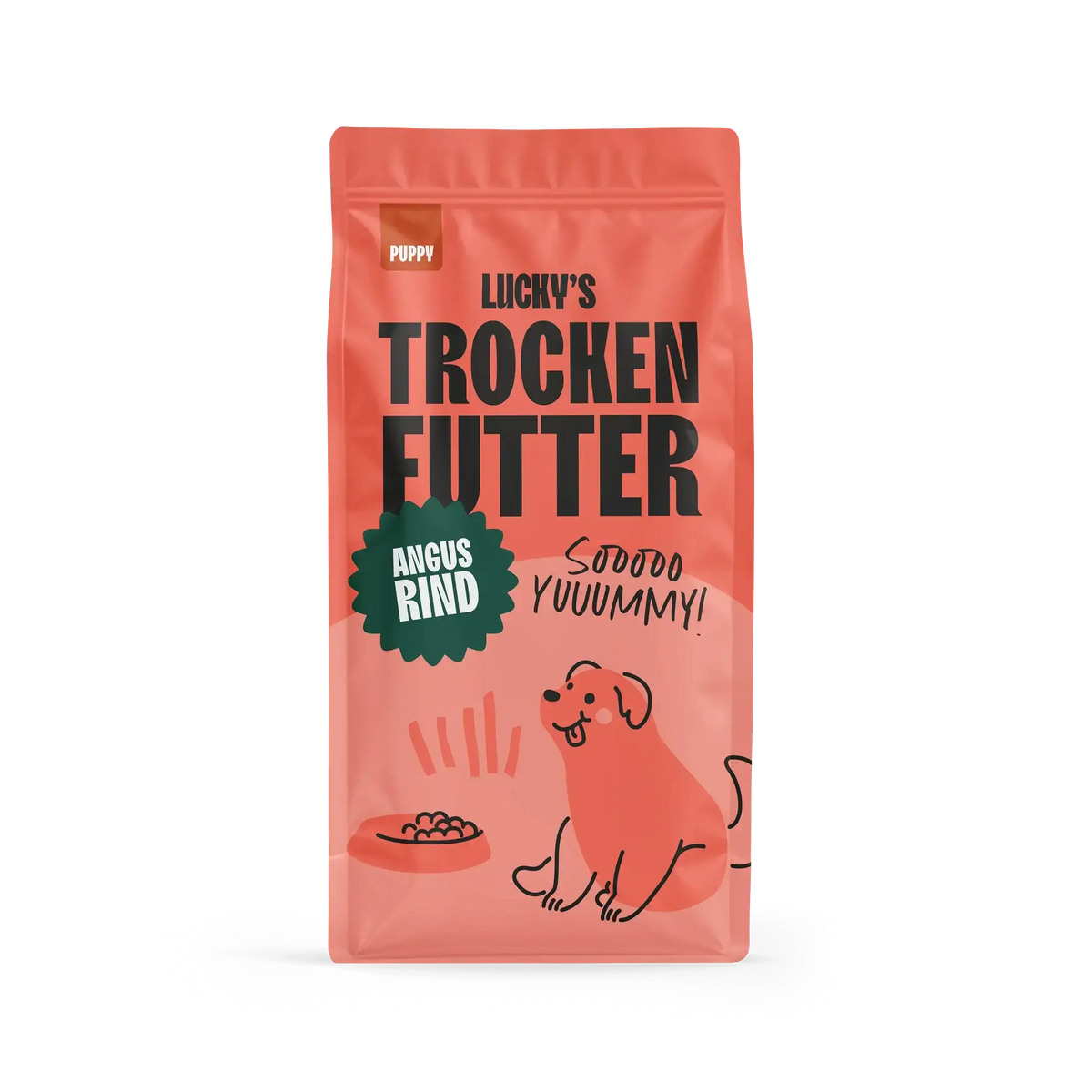 Angus Rind – Mit Karotte,grünen Bohnen,Gemüse| Welpenfutter in einer ansprechenden Verpackung.