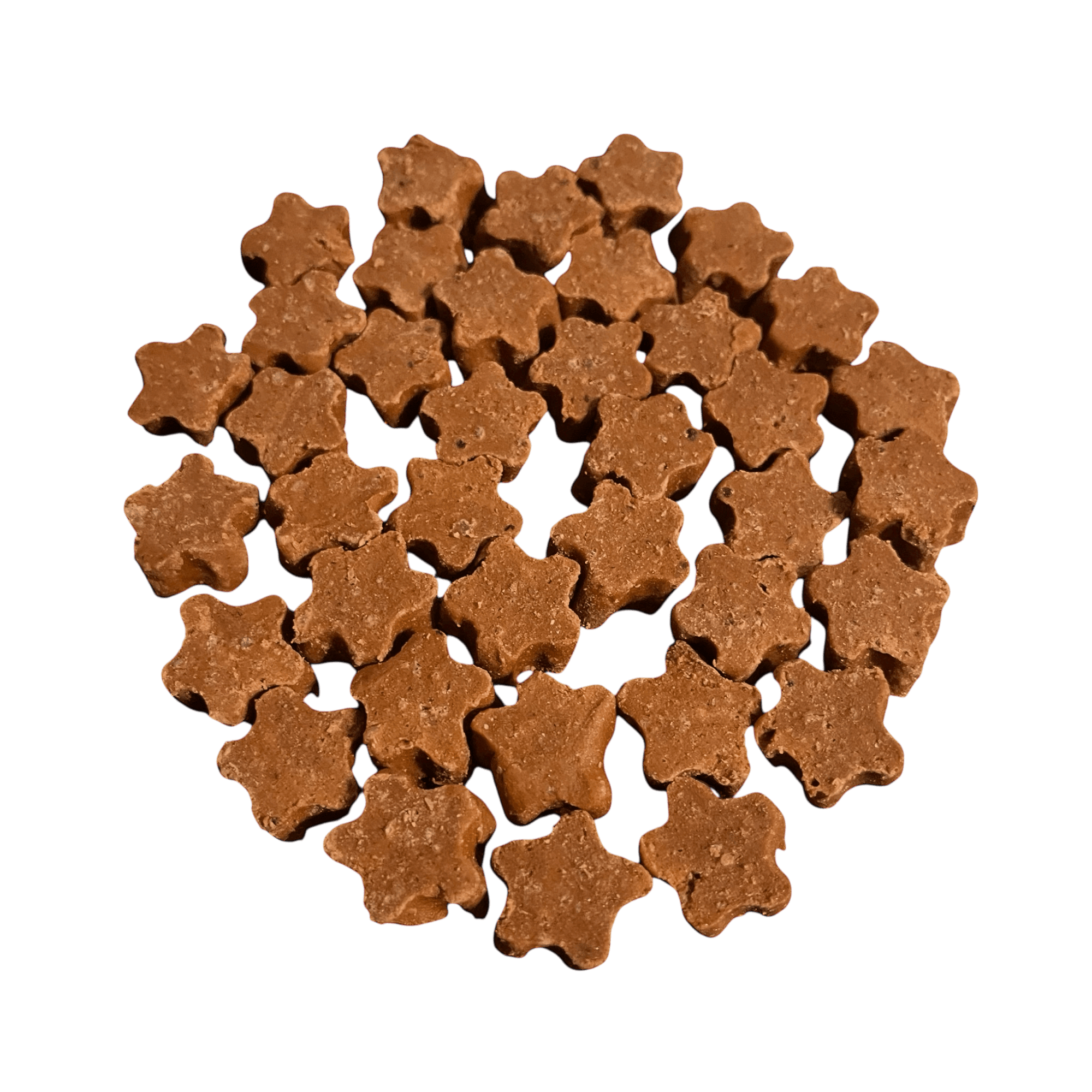 Büffelsofties – Leckerli für Hunde, proteinreiche, weiche Snacks in Form von Sternen.