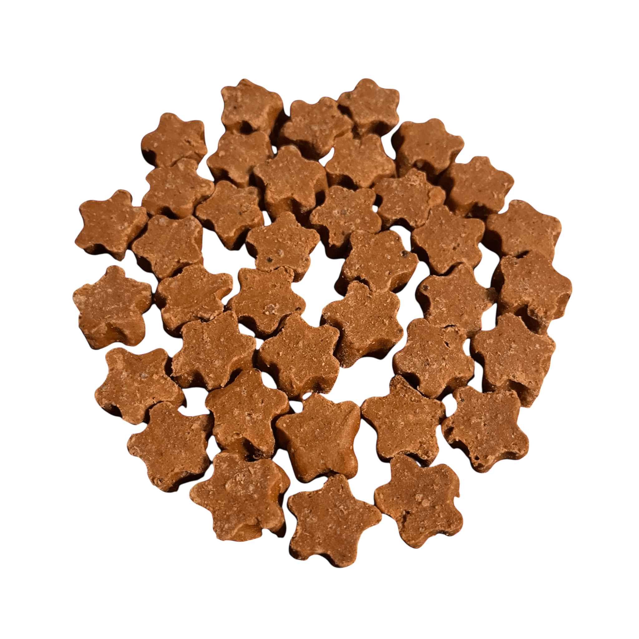 Büffelsofties – Leckerli für Hunde, proteinreiche, weiche Snacks in Form von Sternen.