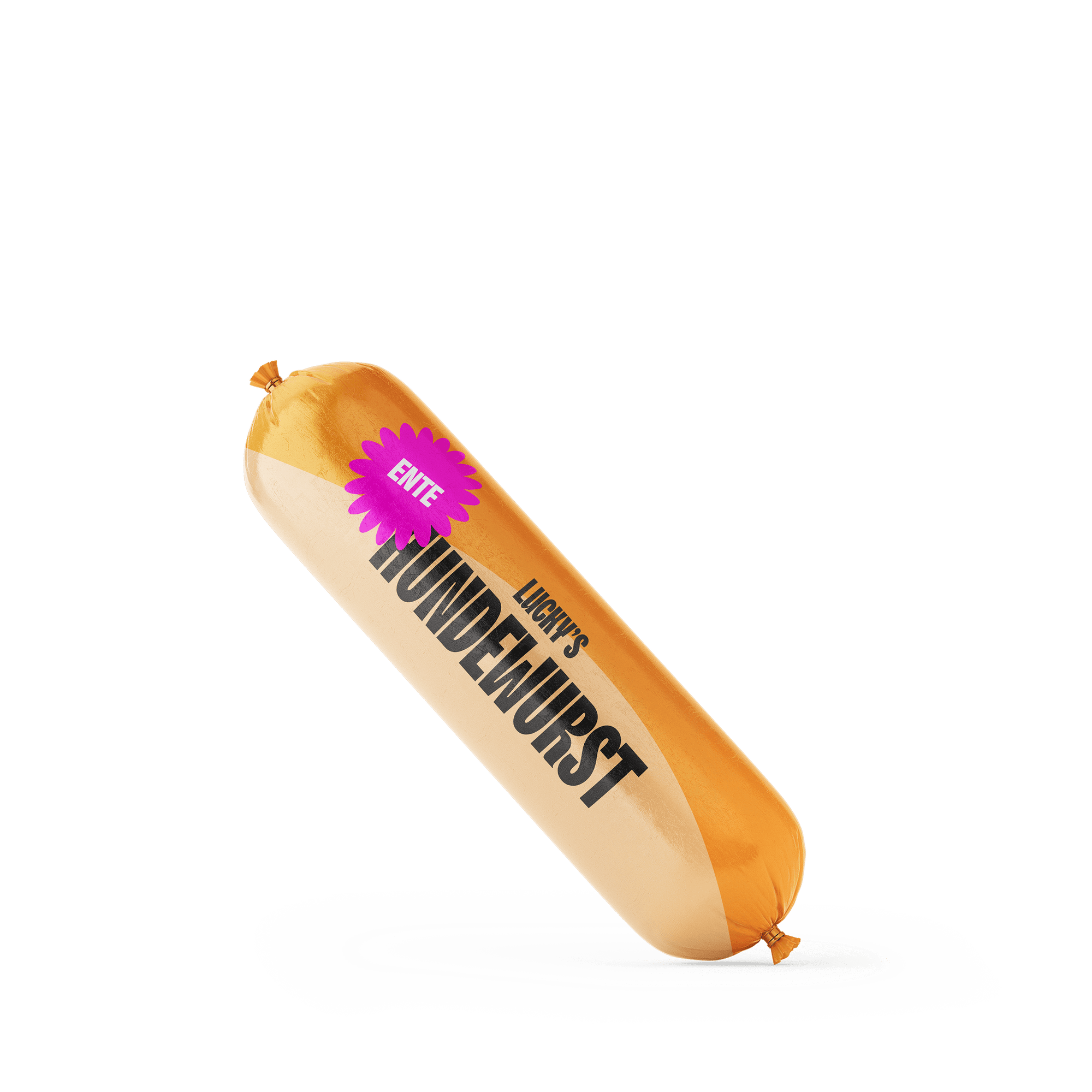 Entenwurst – Schnittfeste Hundewurst aus Muskelfleisch in einer attraktiven Verpackung.