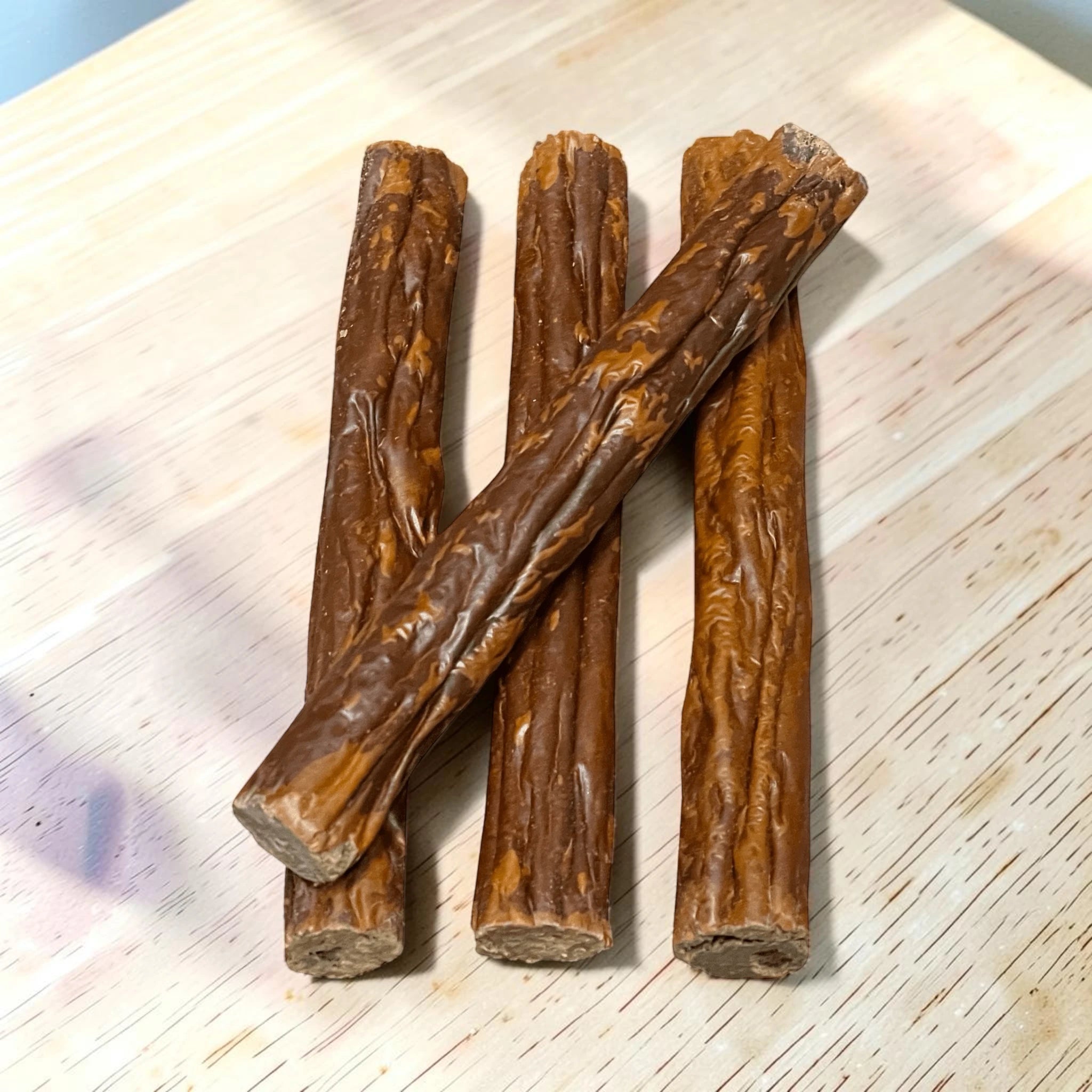 Premium Hirsch-Muskelfleischrolle, natürlicher Kauartikel für Hunde