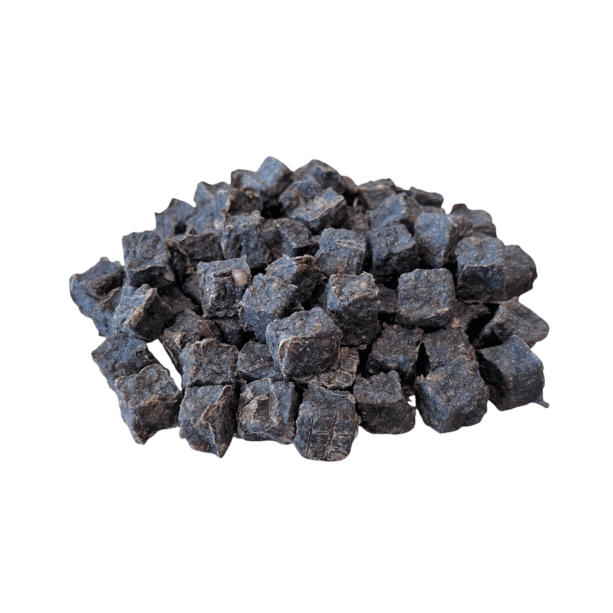 Hirschfleischwürfel pur – Leckerli für Hunde, natürliche Hunde-Snacks aus 100% reinem Hirschfleisch.