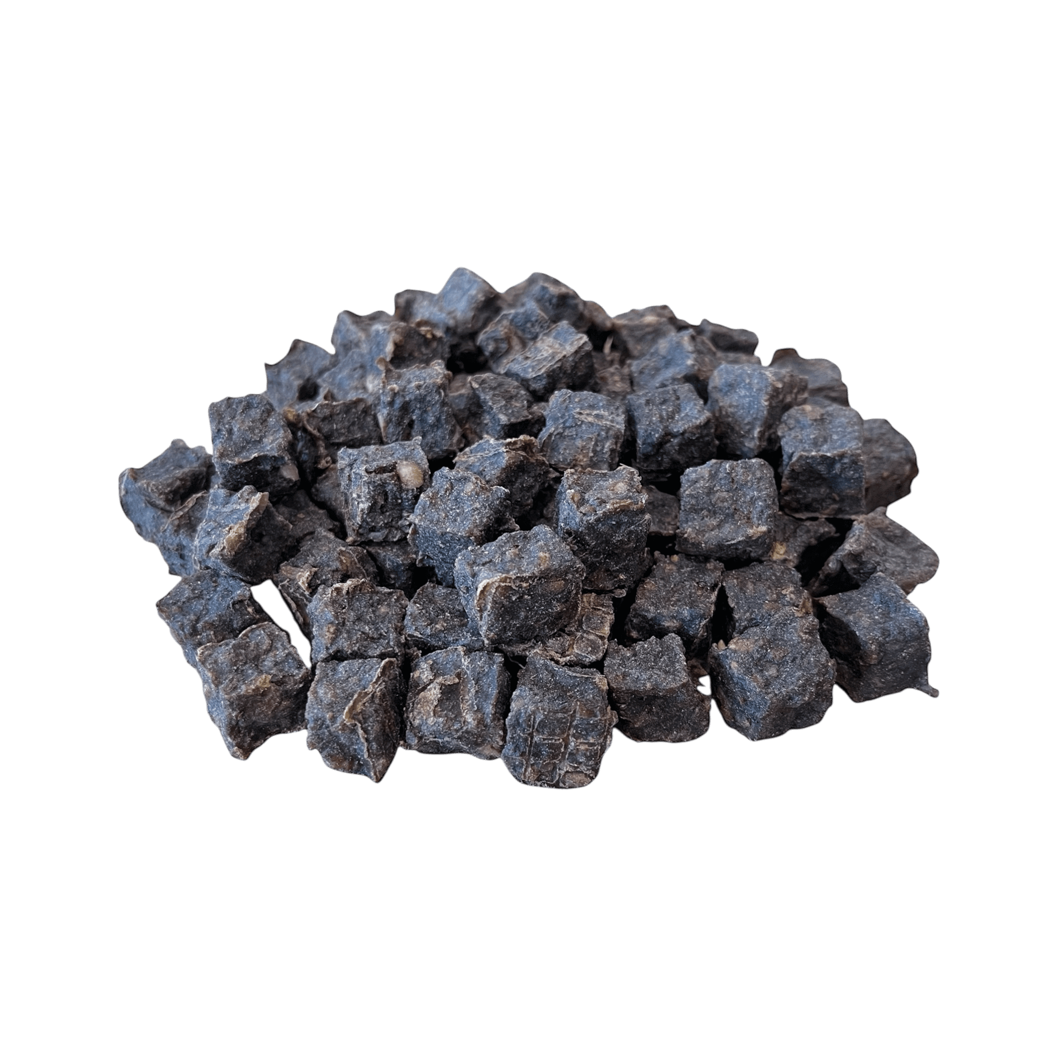 Hirschfleischwürfel pur – Leckerli für Hunde, natürliche Hunde-Snacks aus 100% reinem Hirschfleisch.