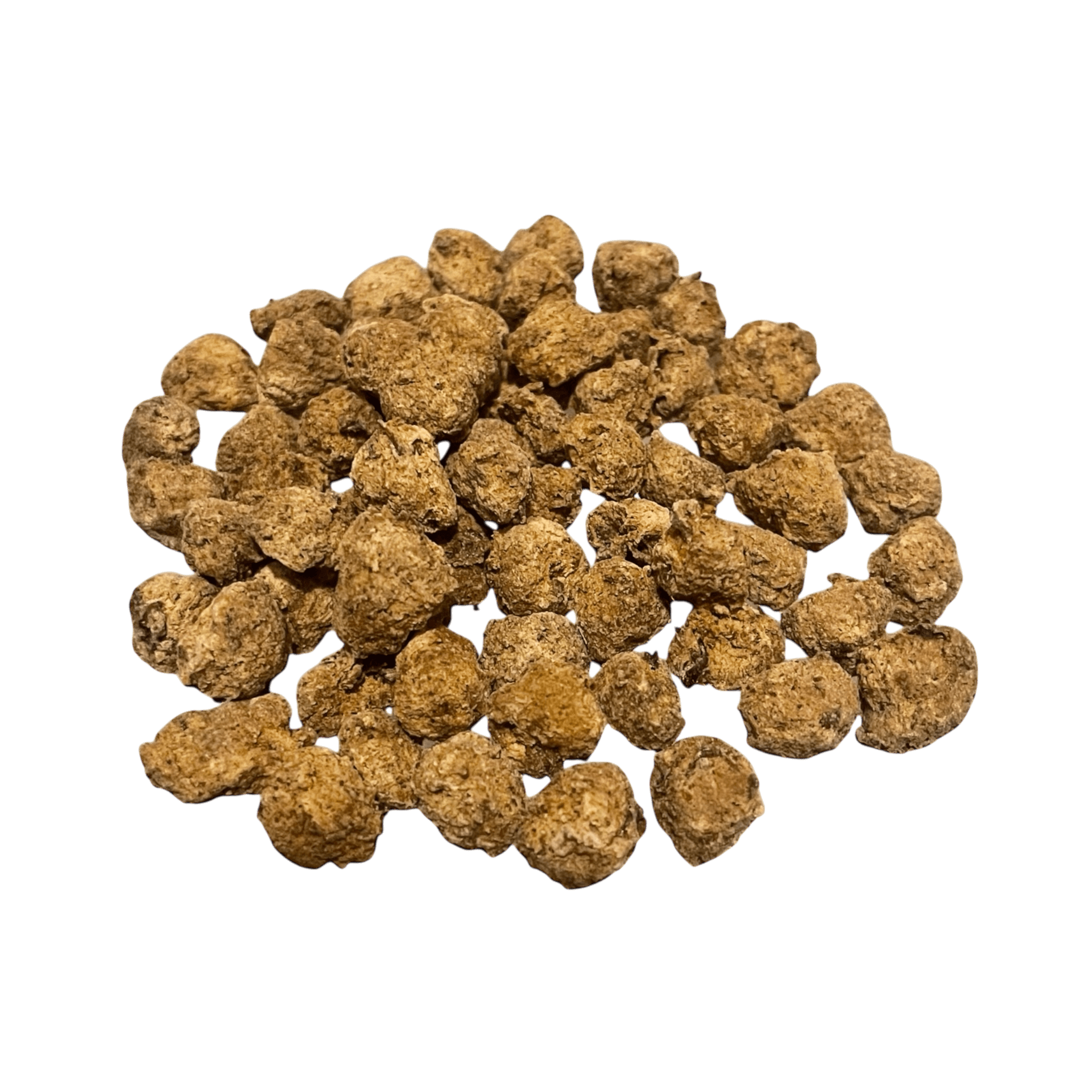 Hühnerfleisch Brocken – Leckerli für Hunde, proteinreiche Snacks in Form kleiner, saftiger Stücke.