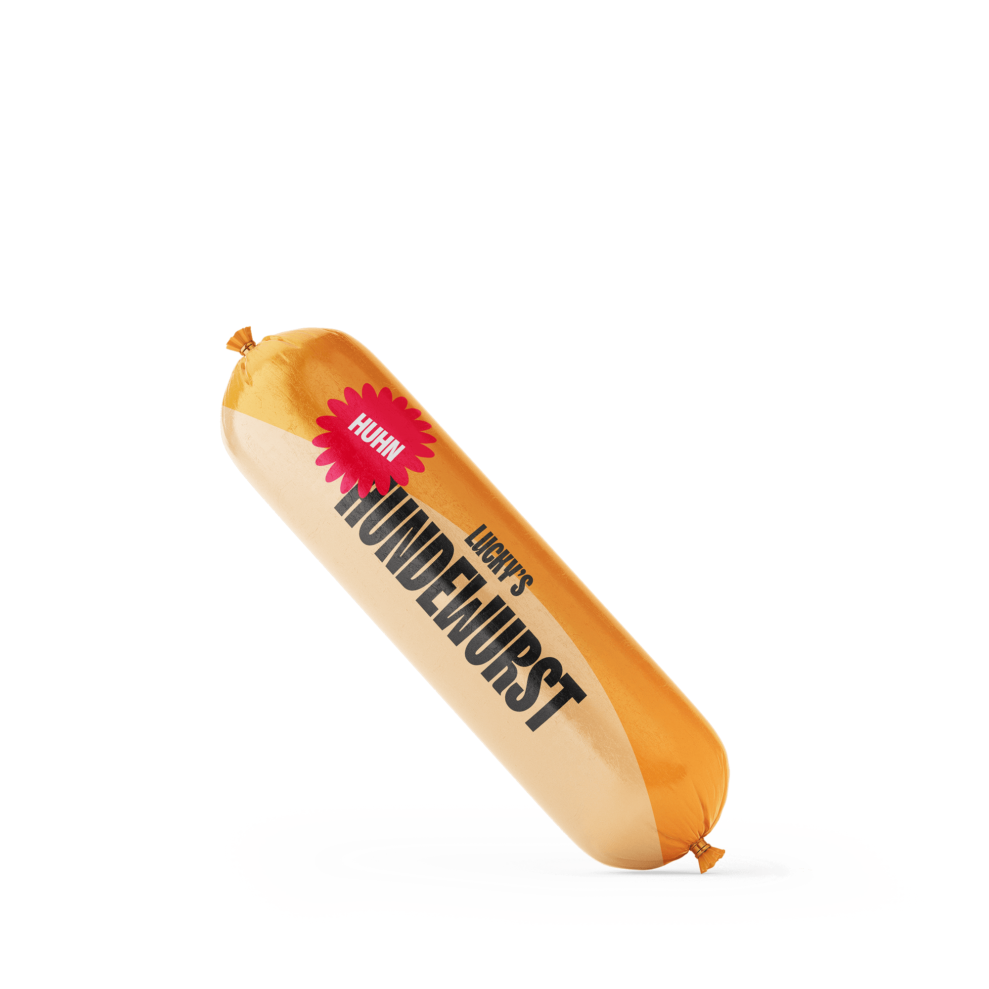 Hühnerwurst – Schnittfeste Hundewurst aus Muskelfleisch in einer attraktiven Verpackung.