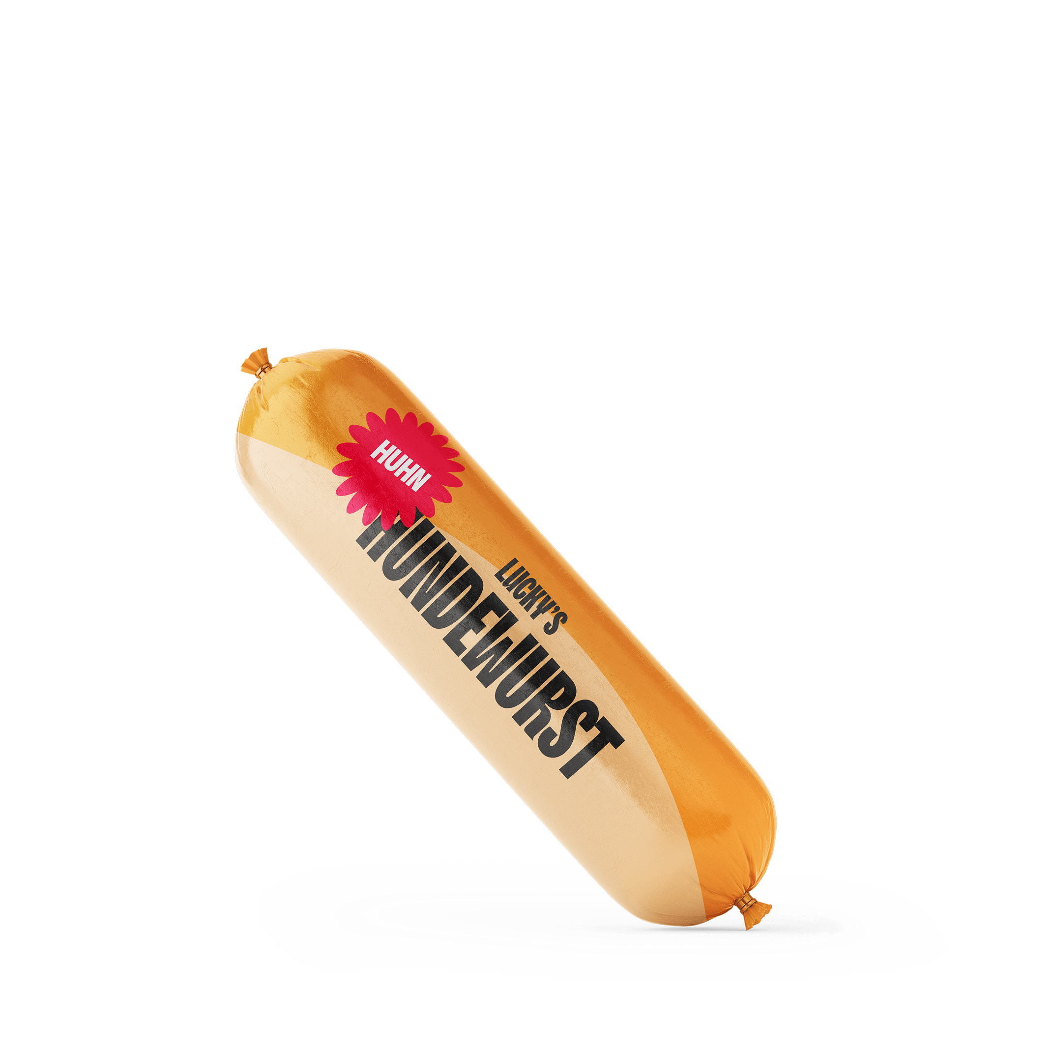 Hühnerwurst – Schnittfeste Hundewurst aus Muskelfleisch in einer attraktiven Verpackung.