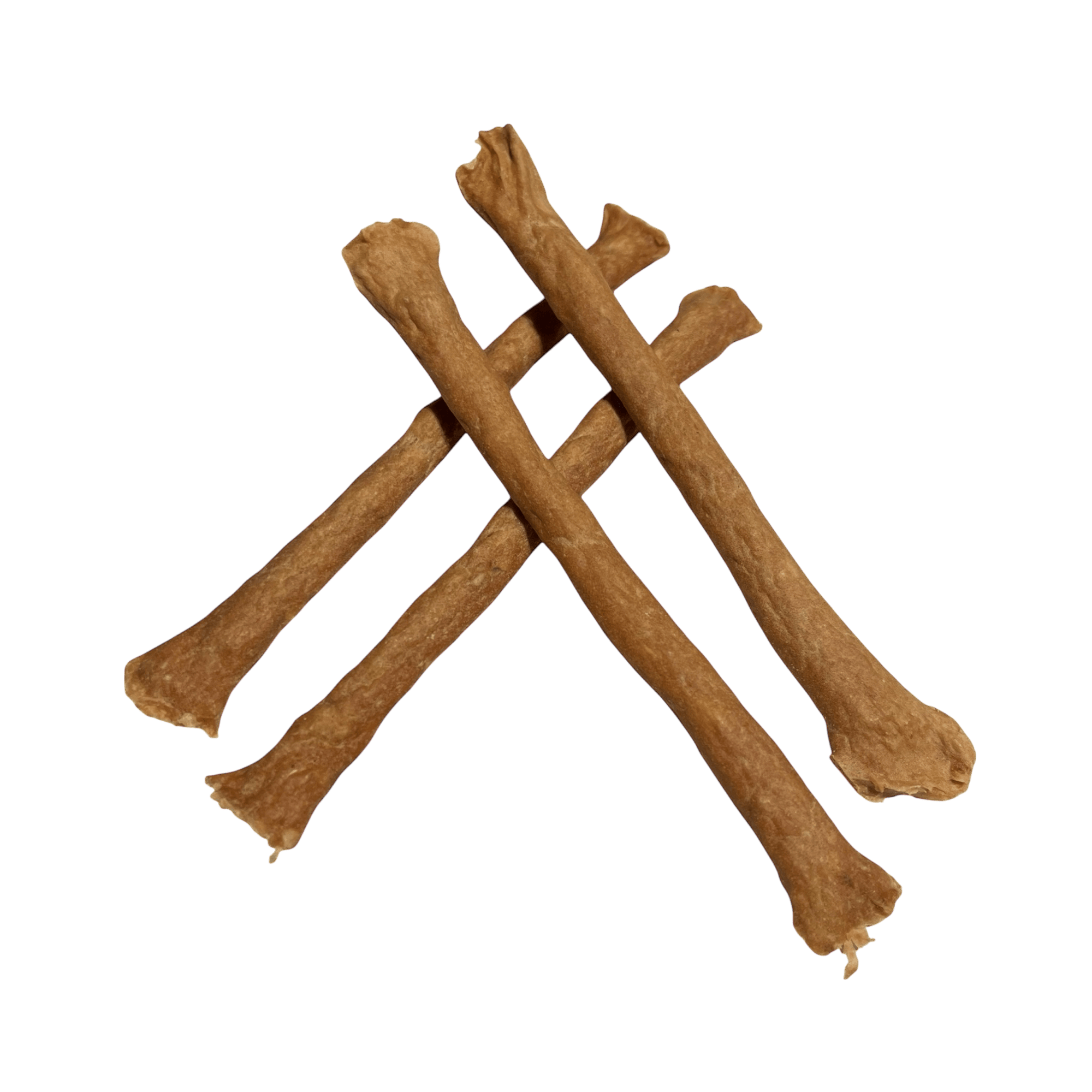 Kaninchen Muskelfleischsticks – Premium Trainingsleckerli für Hunde in appetitlicher Anordnung.