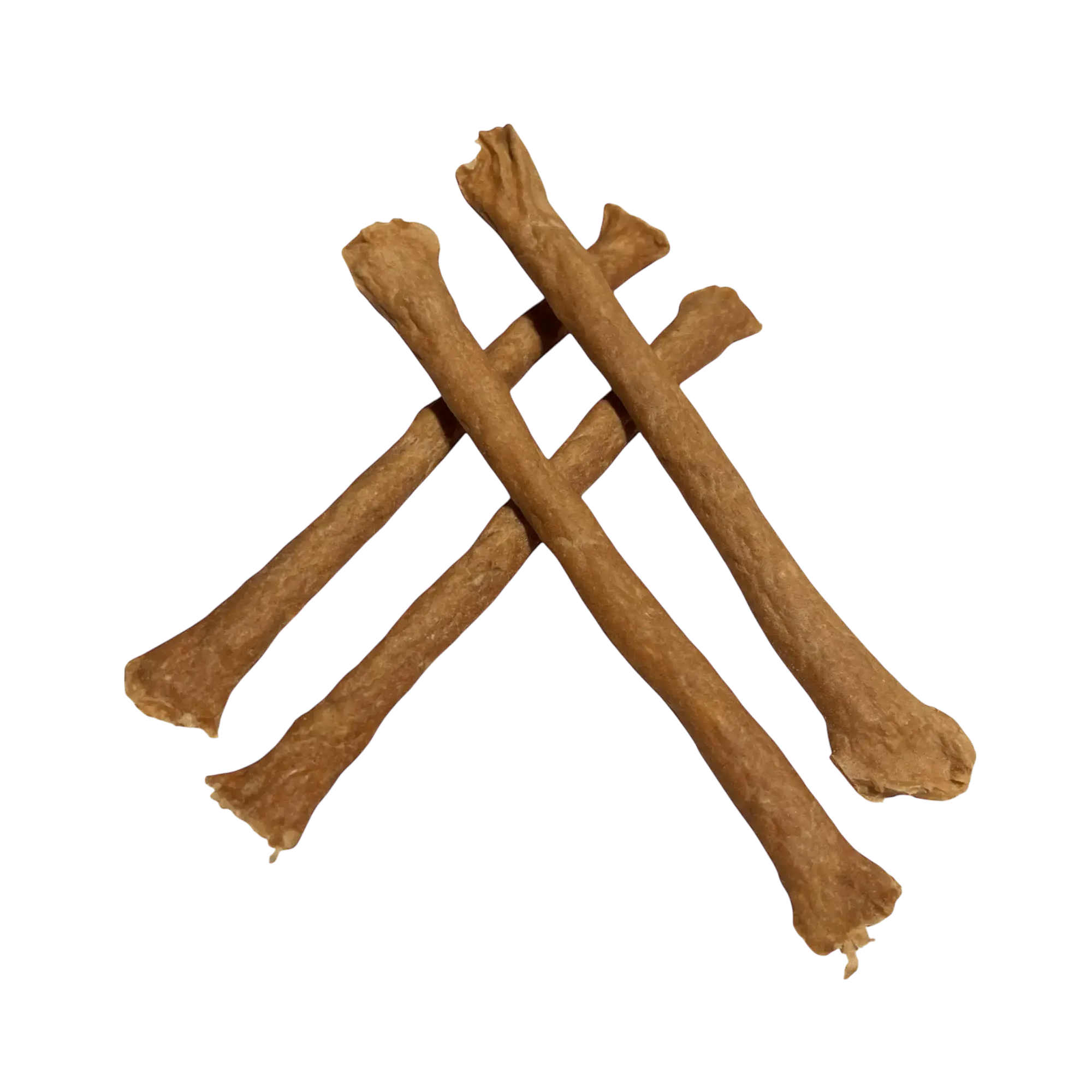 Kaninchen Muskelfleischsticks – Premium Trainingsleckerli für Hunde in appetitlicher Anordnung.