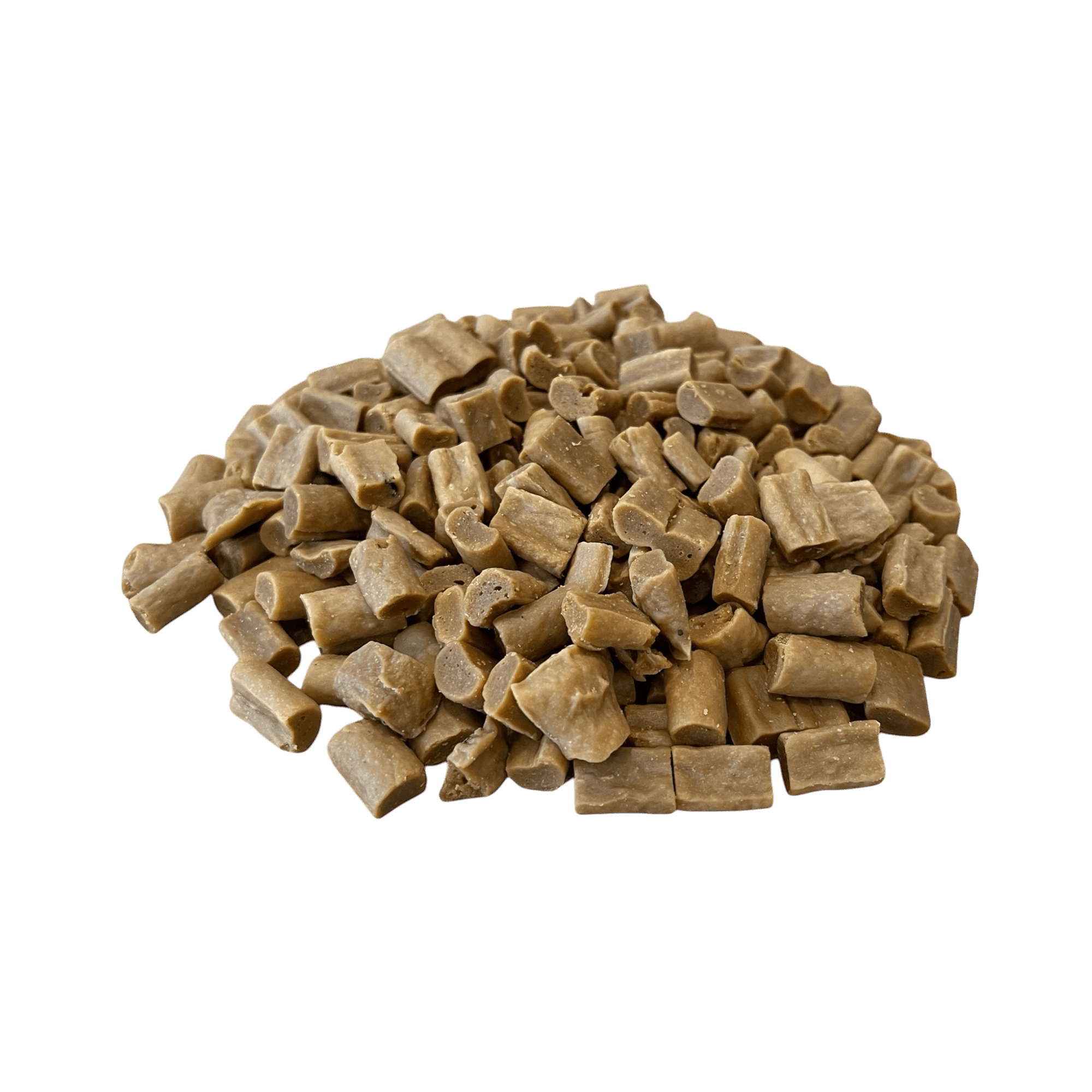 Lachsfleischtrainer – Trainingsleckerli für Hunde in Form kleiner, hypoallergener Stücke, ideal für sensitive Hunde.