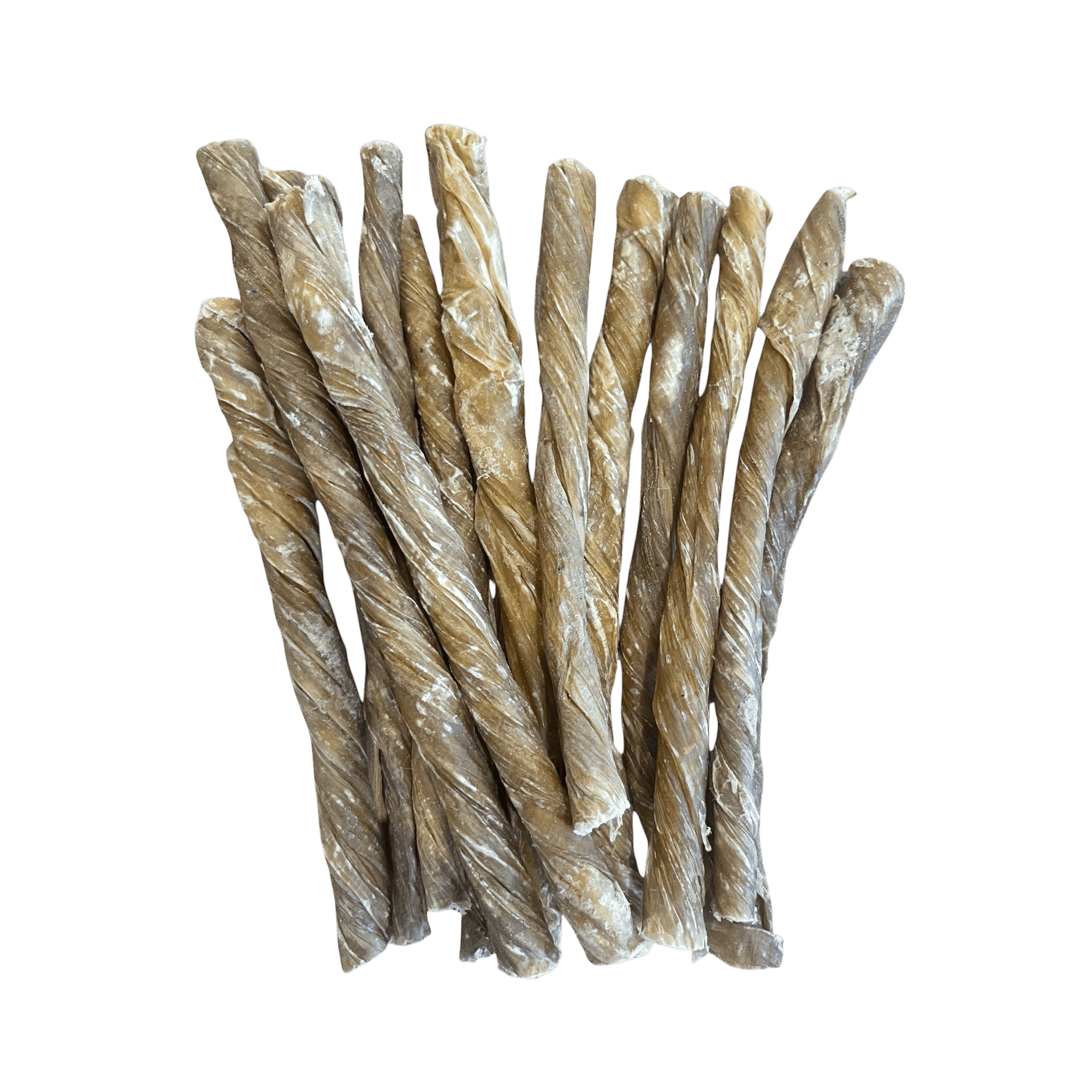 Kalbsblasen gedreht – Lucky’s natürliche Kausnacks aus 100 % Kalbsblase für Hunde.