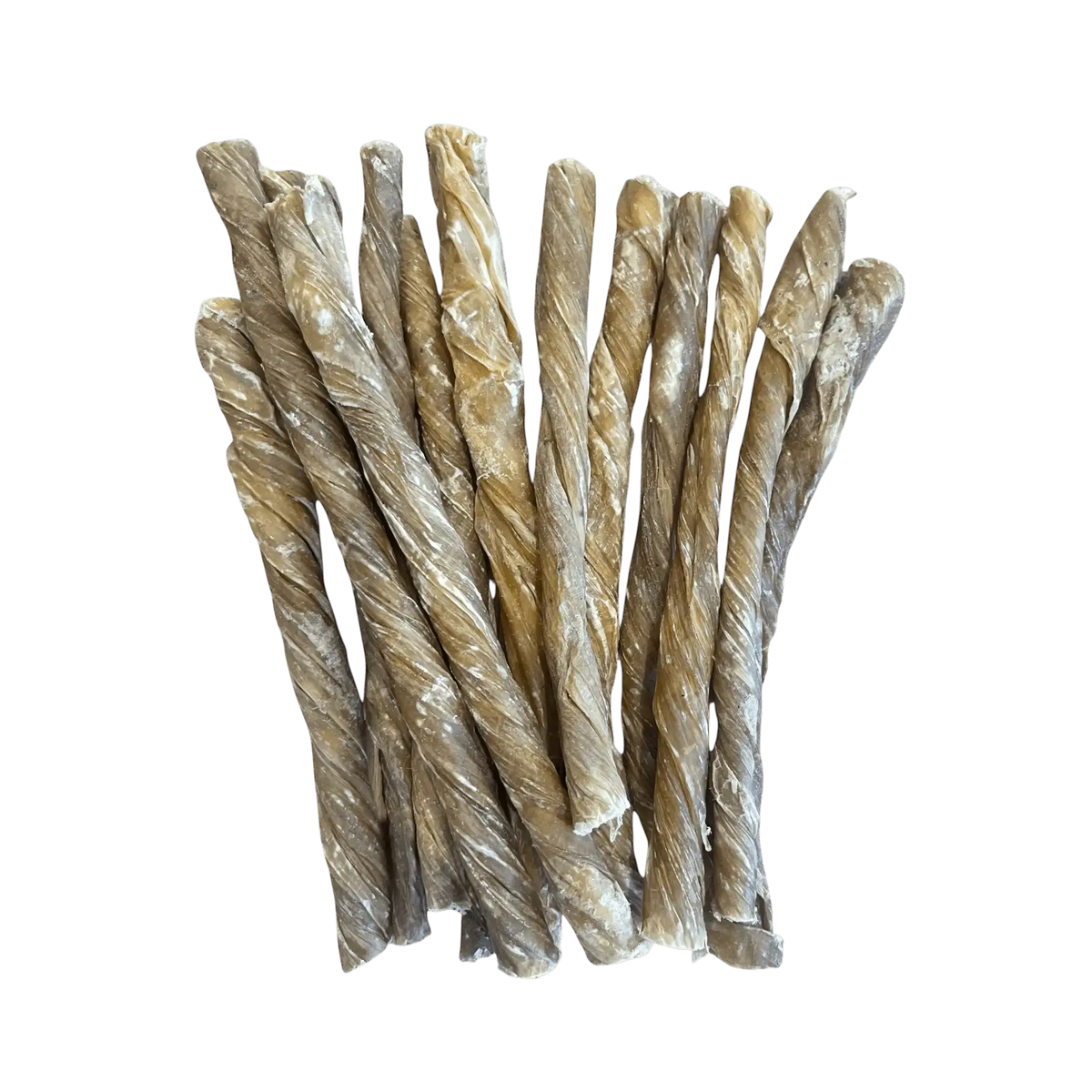 Kalbsblasen gedreht – Lucky’s natürliche Kausnacks aus 100 % Kalbsblase für Hunde.