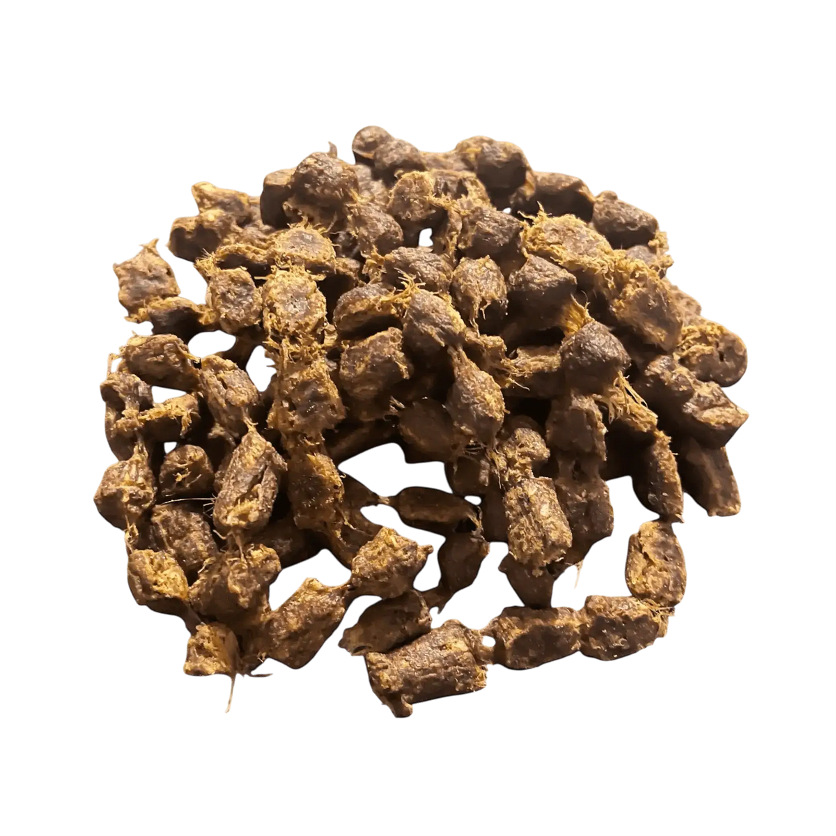 Pferde Mini-Fleischwürfel – Hypoallergenes Hunde-Leckerli aus 100 % Pferdefleisch, gesund und schmackhaft.