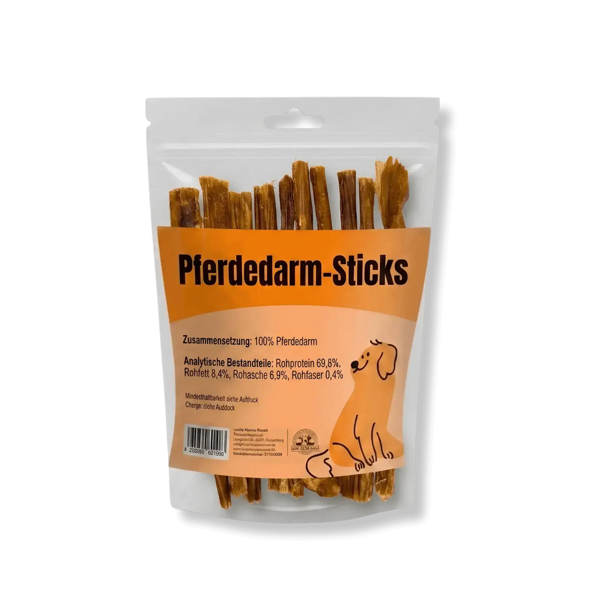 Pferdedarmsticks Produktverpackung