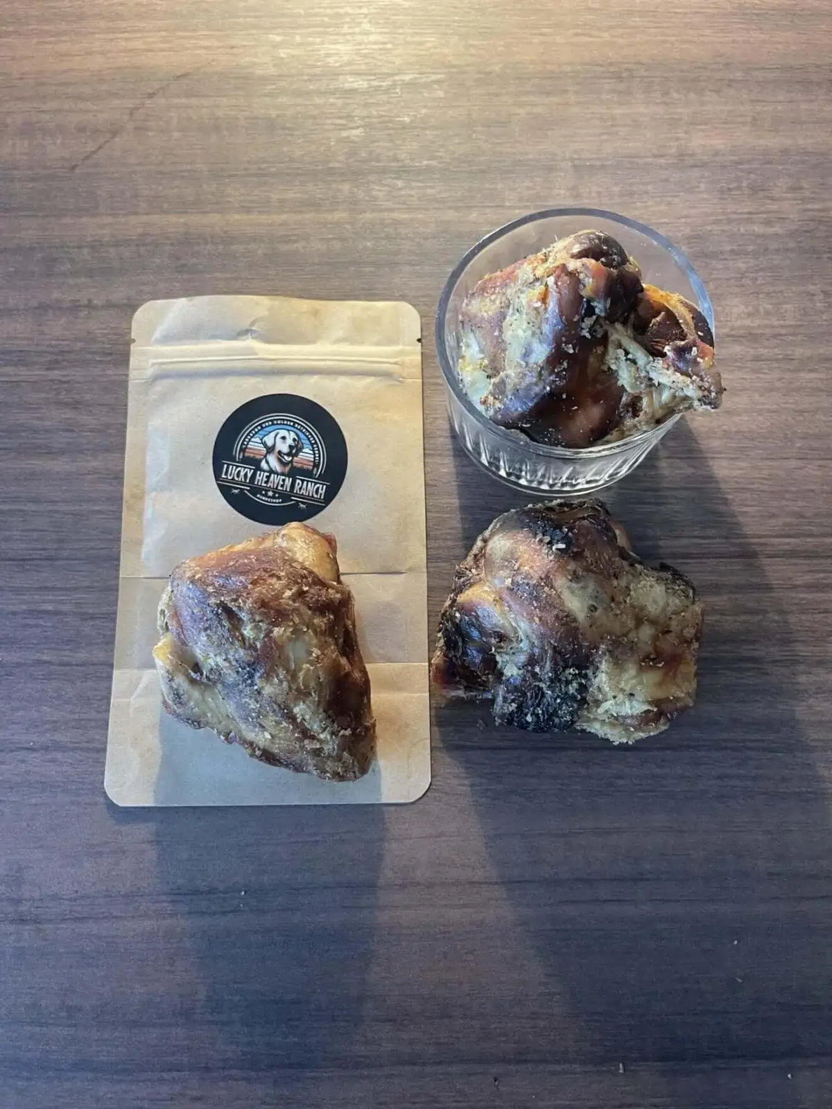 Rinder Kniescheibe für Hunde, hochwertige Kausnacks aus reinem Rindfleisch, ideal für lange Kauspaß.
