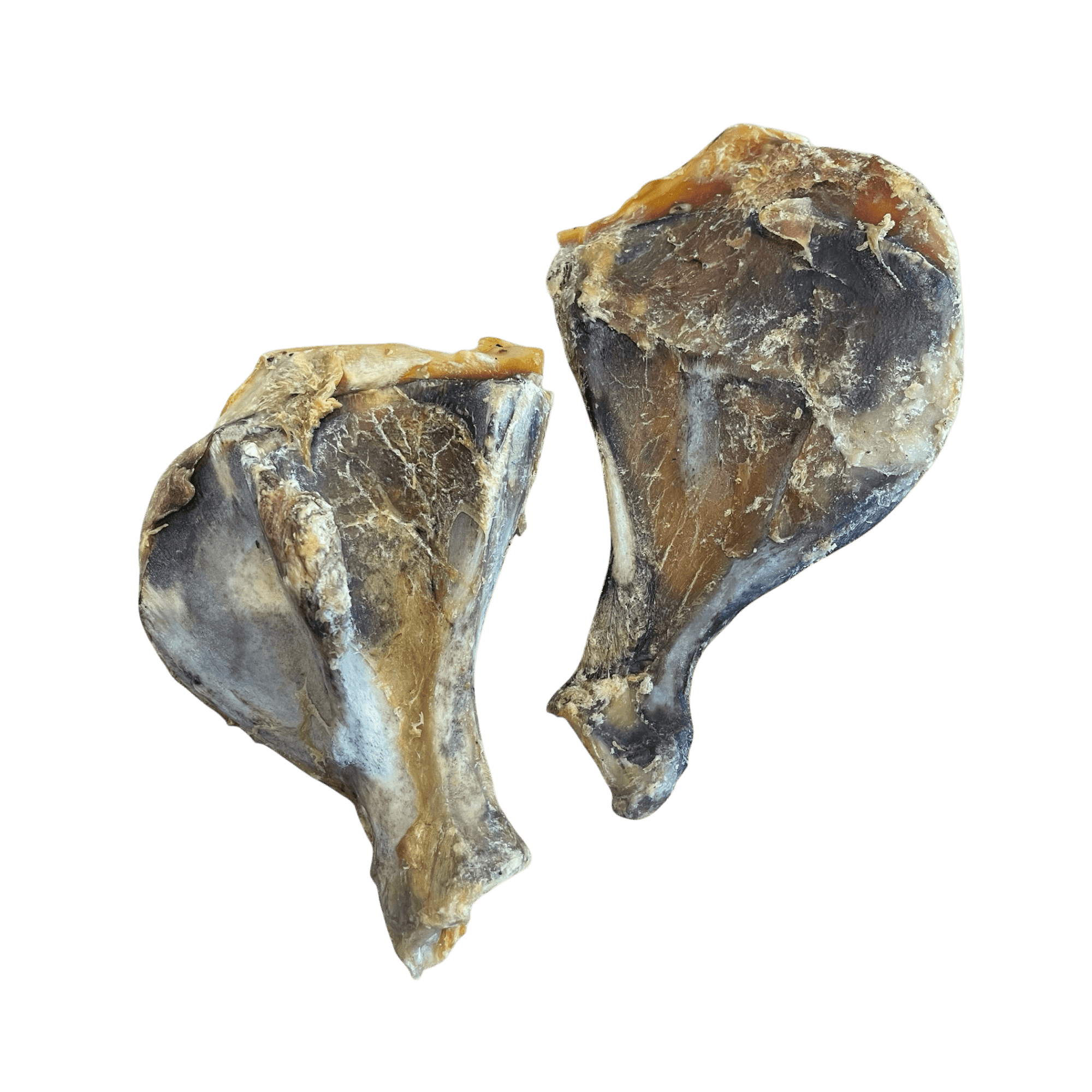 Schweine Schulterknochen für Hunde, natürlicher Kauartikel, langlebig und zur Zahnpflege geeignet.