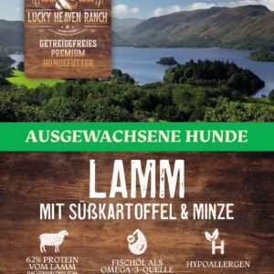 Trockenfutter - Lamm mit Süßkartoffel und Minze-Infobild